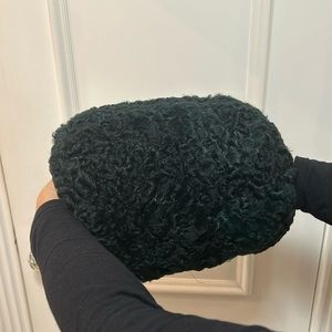 NWOT vintage Genuine Fur hand warmer